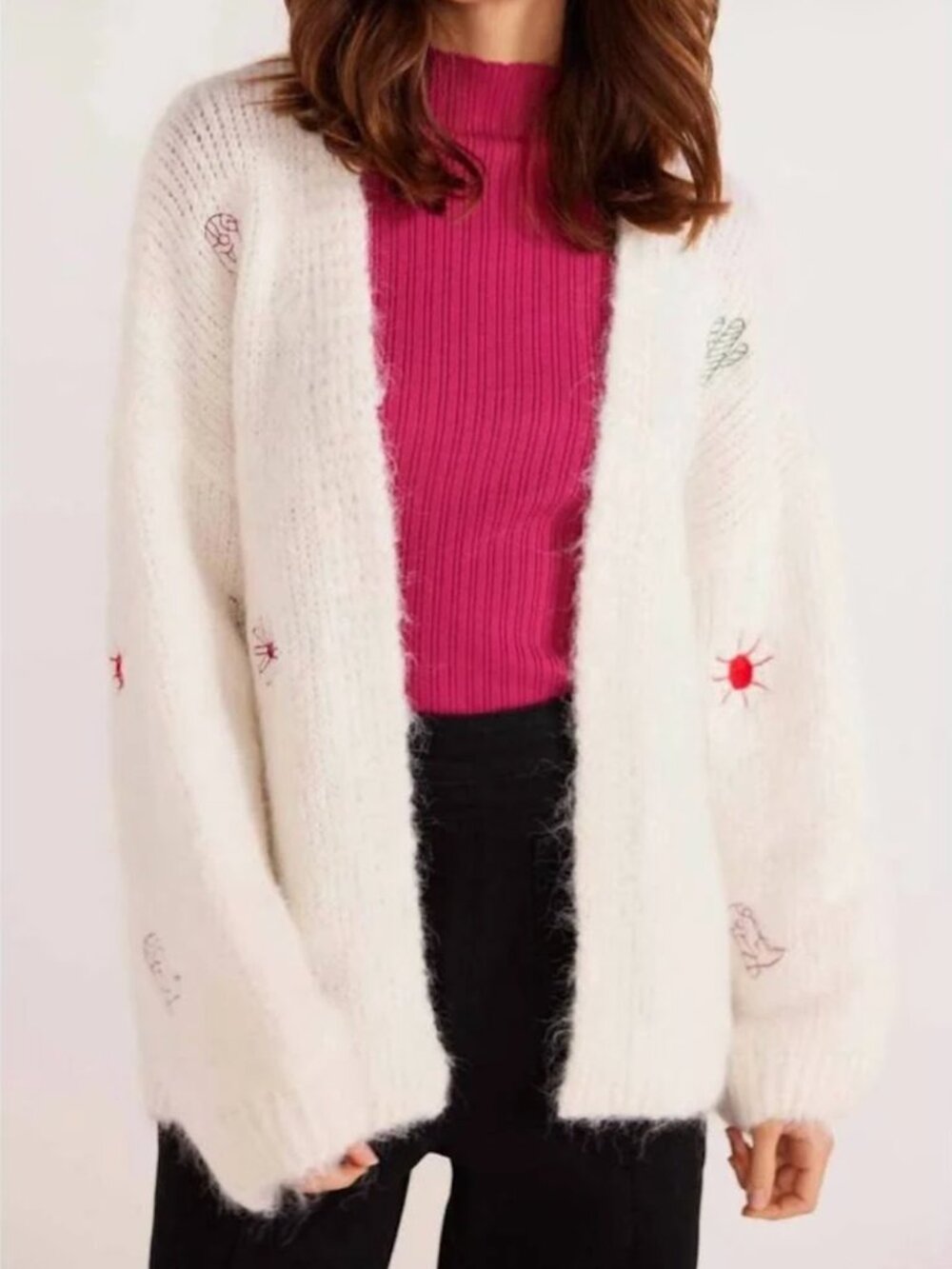 MINKPINK Rosalie Motif Knit Jumper